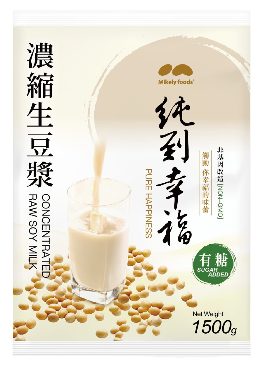 純到幸福 濃縮生豆漿 有糖 1500g